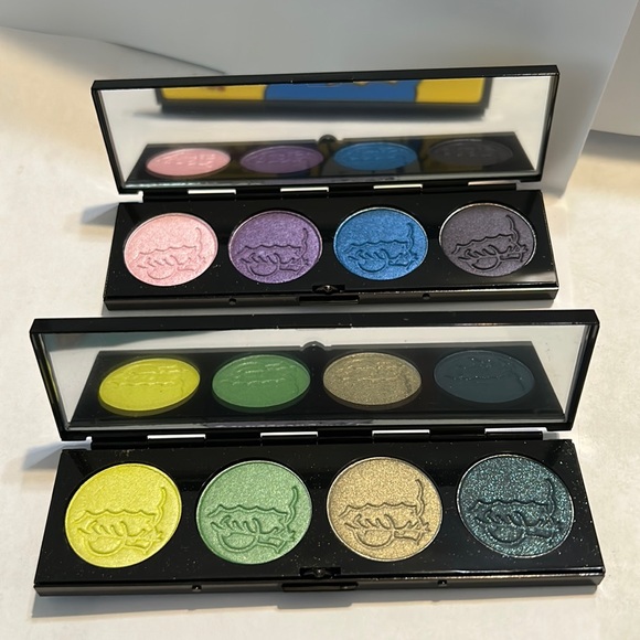 MAC Cosmetics the Simpsons eyeshadow quad palettes set of 2 - Picture 2 of 5